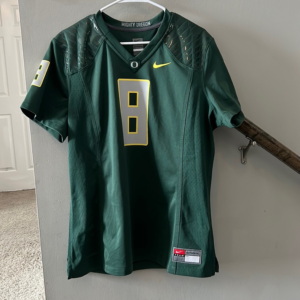 Kids Oregon Ducks #8 football jersey